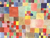 Paul Klee Famous Paintings - Flora on Sand